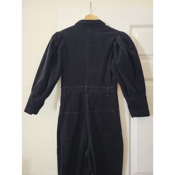 WeWoreWhat 70s Jumpsuit in Black S $250 - Picture 6 of 8